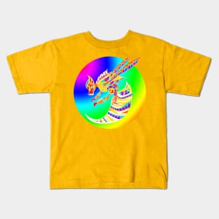 bee queen in pride parade Kids T-Shirt